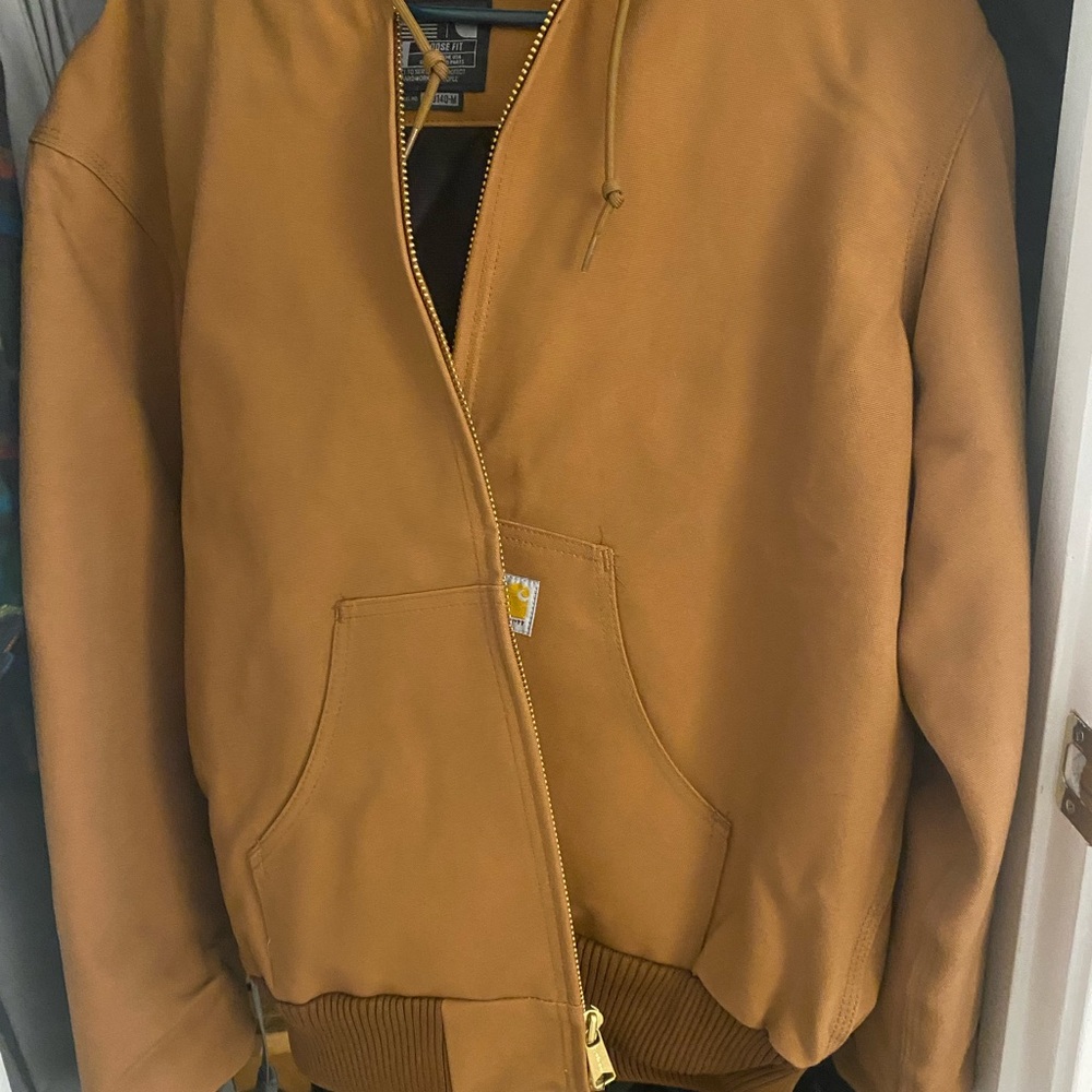 Carhartt Brown Hooded Jacket
